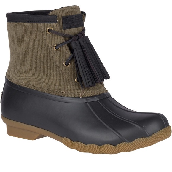 Sperry Women's Saltwater Tassel Corduroy Booties - Picture 4 of 13